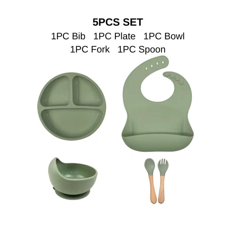 Baby Weaning Silicone Feeding Kit