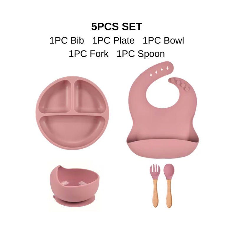 Baby Weaning Silicone Feeding Kit