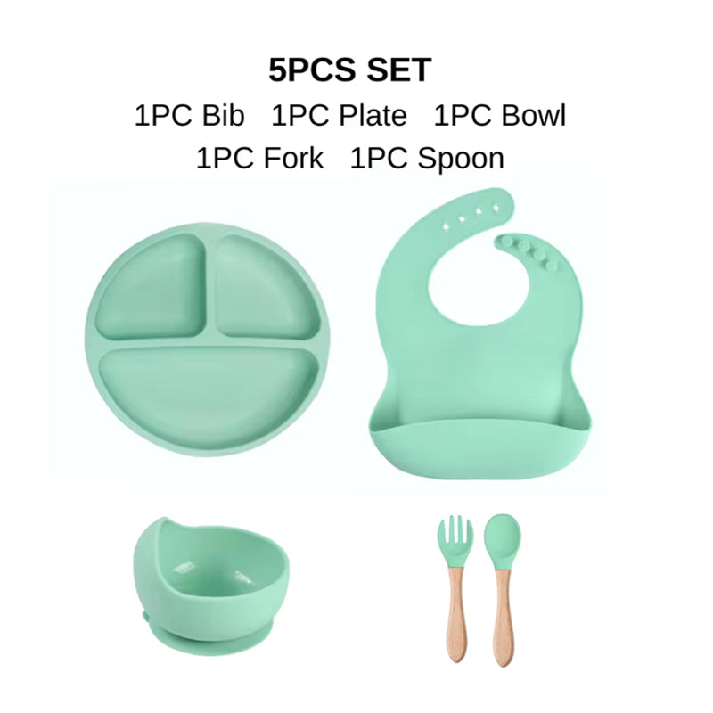 Baby Weaning Silicone Feeding Kit
