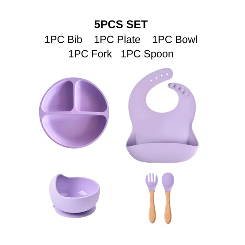 Baby Weaning Silicone Feeding Kit