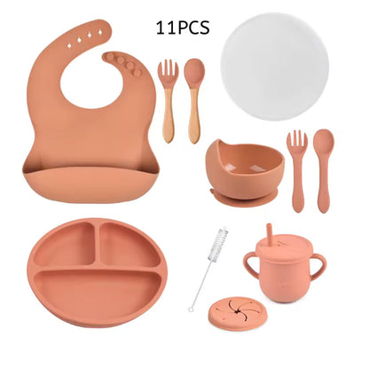 Baby Weaning Silicone Feeding Kit