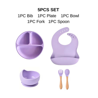 Baby Weaning Silicone Feeding Kit